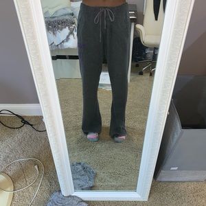 Straight leg PINK sweats